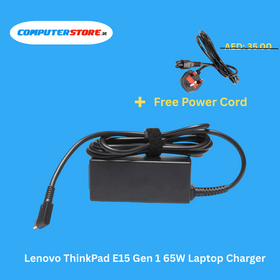 Lenovo ThinkPad E15 Gen 1 65W Laptop Charger