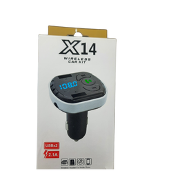 Car FM Player X14 Wireless kit FM Transmitter / Modulator with charging option