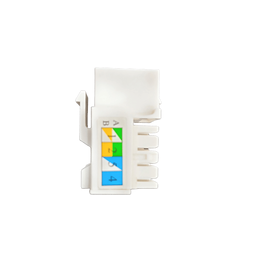 Keystone Cat6, 20-Pack Cat6 RJ45 Keystone Jack, Cat6 Keystone Jacks Modular Female Connectors, White Cat6 Network Coupler