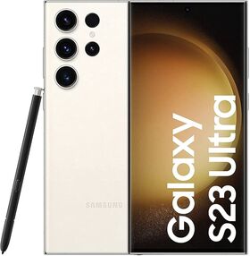 Samsung Galaxy S23 Ultra, 8GB, 256GB, Renewed Smartphone Cream