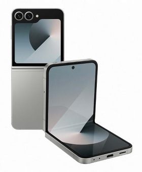 Samsung Galaxy Z Flip 6, 12GB, 512GB Renewed Smartphone Silver Shadow