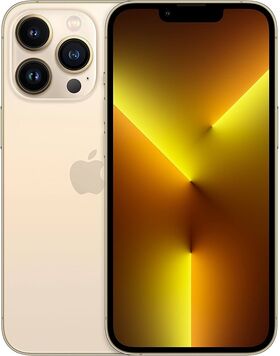 Apple iPhone 13 Pro Renewed Smartphone, 128GB, Gold