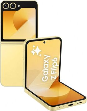 Samsung Galaxy Z Flip 6, 12GB, 256GB Renewed Smartphone Yellow