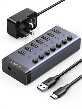UGREEN 90306 Powered USB 3.0 7 Port Hub