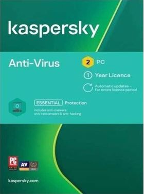 Kaspersky Anti-Virus 2020 for 2 User