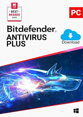 Bitdefender Antivirus Plus, 1 Device, 1-Year Subscription