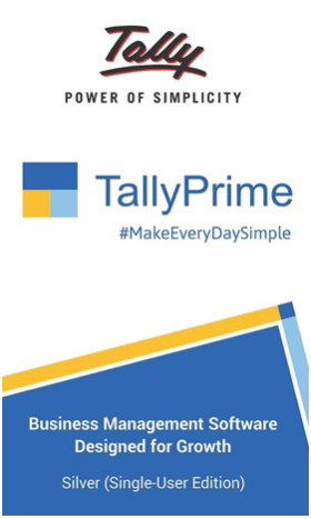 TallyPrime Silver Single User Edition for Standalone PCs