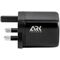 ARKTechno ARK-GF065 65W 3-In-1 Dual Type C GaN Power Adapter