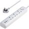 UGREEN CD286 3 Outlet Surge Protector Master Switch Extension
